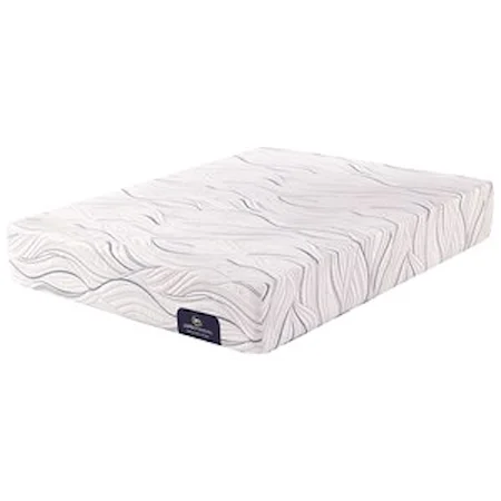 Twin Extra Long Plush Gel Memory Foam Mattress